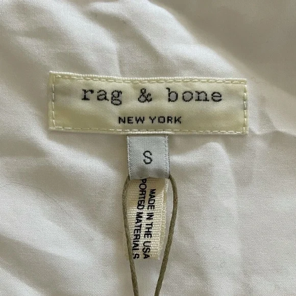 NWT Rag & Bone Kent Sleeveless Button Down Shirt - sz S - Picture 6 of 6